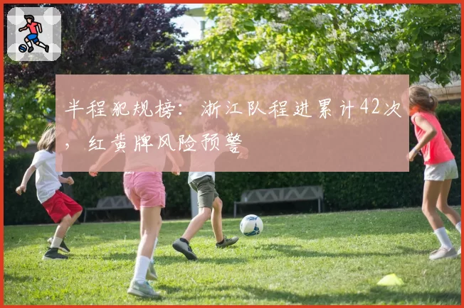 半程犯规榜：浙江队程进累计42次，红黄牌风险预警